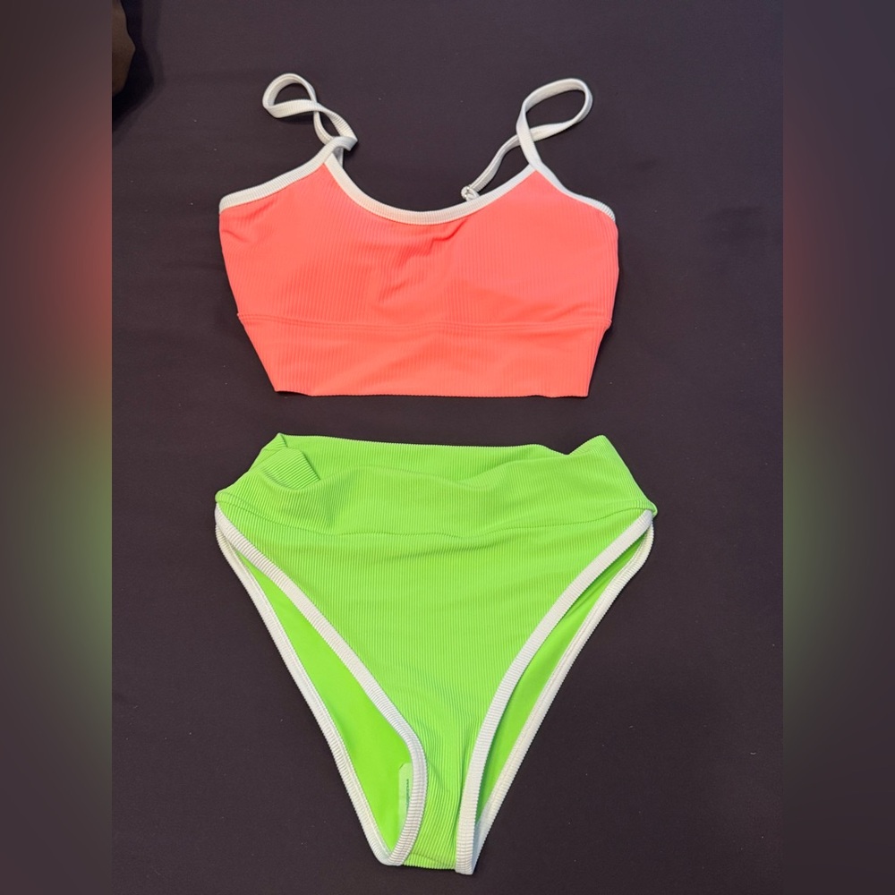 New Lain Snow Bikini Set M/L neon